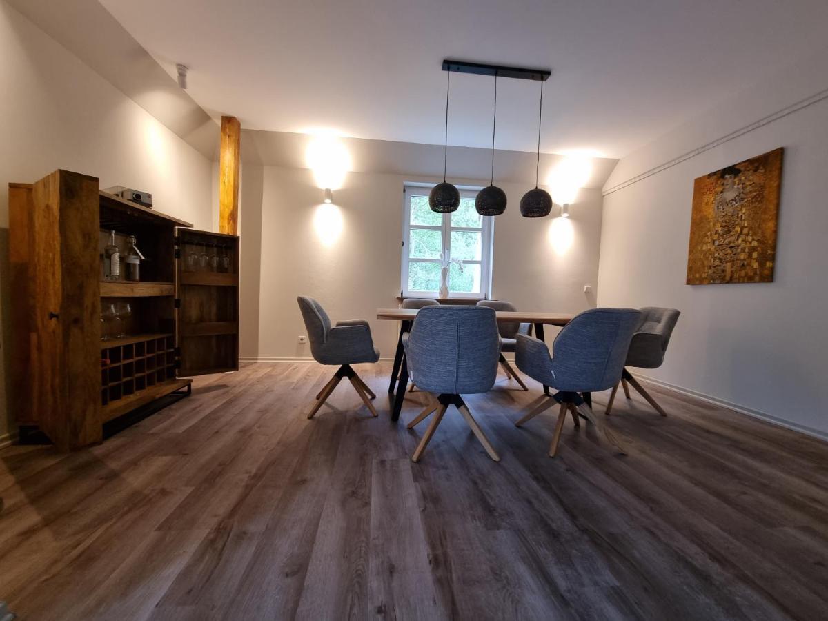 5 Sterne Bahnhoftraum, Appartement "Waldliebe" 133Qm, Grosse Terrasse 70Qm, Qr Code Scannen Fuer Virtuellen Rundgang, Premium Ausstattung Braunfels Extérieur photo
